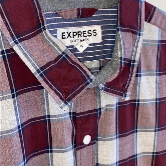 Men’s Plaid Button Down - Picture 2 of 4